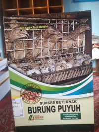 SUKSES BETERNAK BURUNG PUYUH