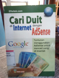 CARI DUIT DI INTERNET DENGAN ADSENSE