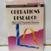 Operations Research:model-model pengambilan keputusan