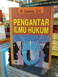 Pengantar Ilmu Hukum