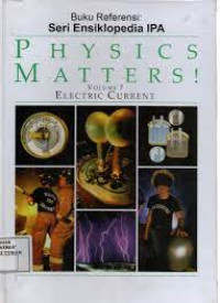 Image of Physics Matters! Vol. 7 Elektric current